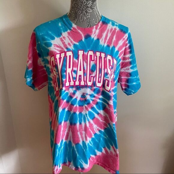 Syracuse University tie dye graphic T-shirt - Picture 4 of 10